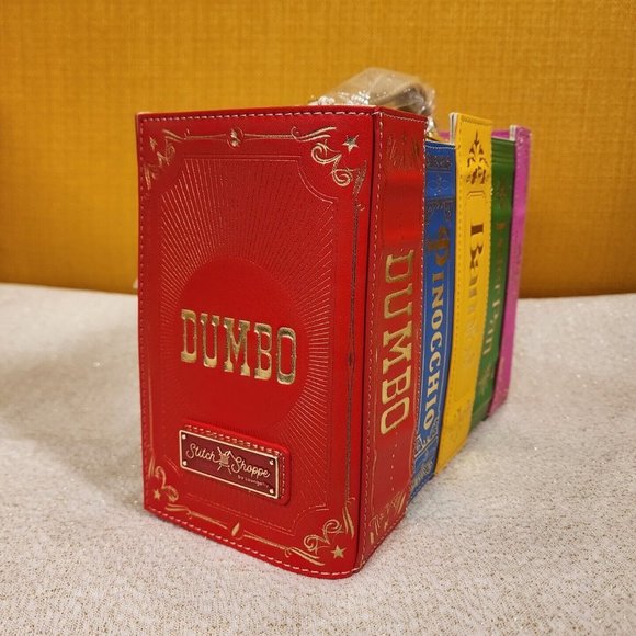 Loungefly Disney Stitch Shoppe Classic Disney Books Crossbody Bag Volume 3 NEW - Picture 5 of 15